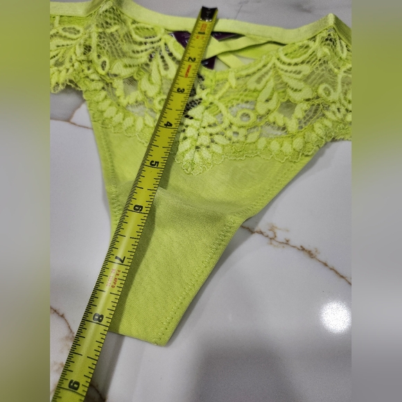 Adore Me Green Thong Panty - Picture 4 of 8